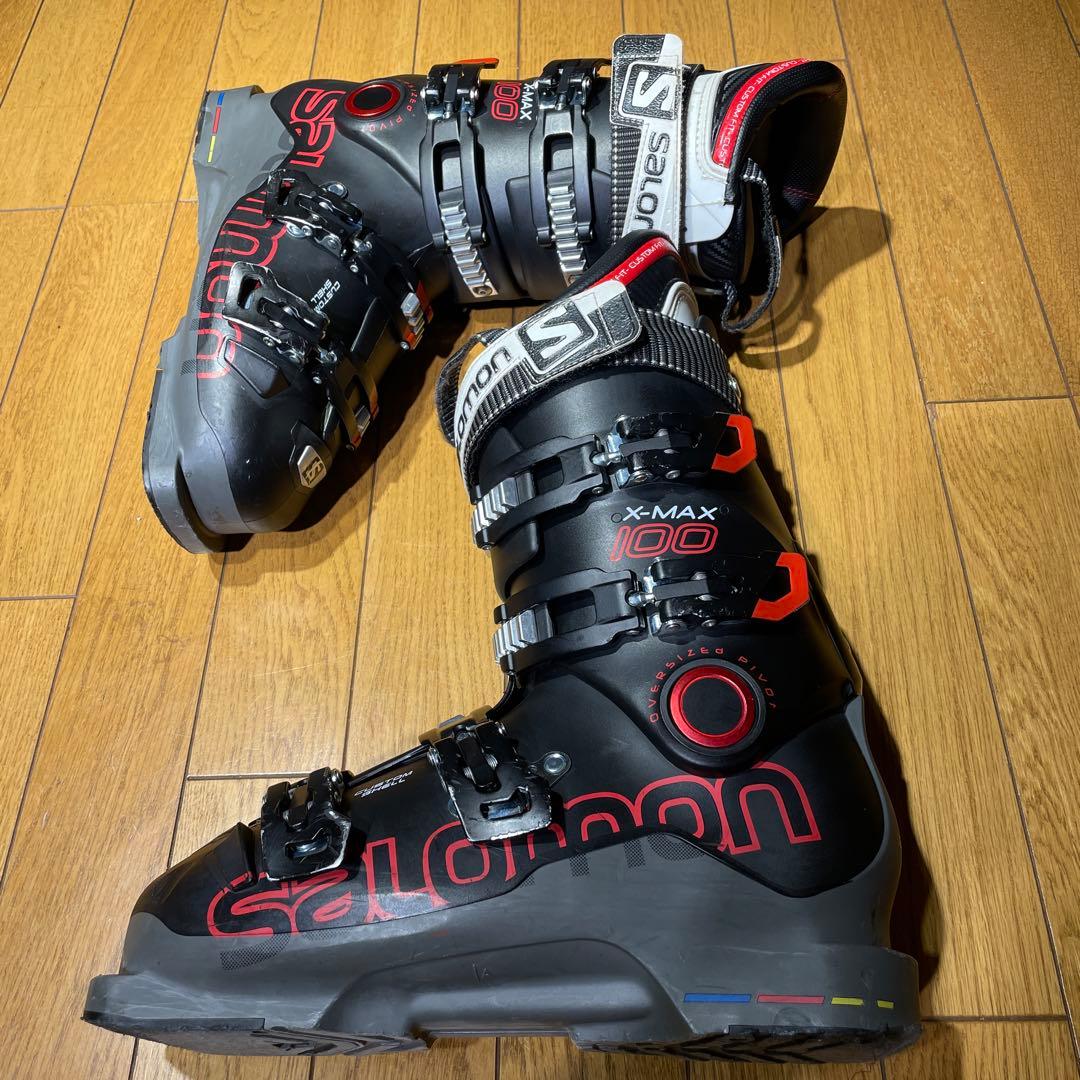 【値下げ】salomonサロモンX-MAX100 26.0-26.5cm 初中級