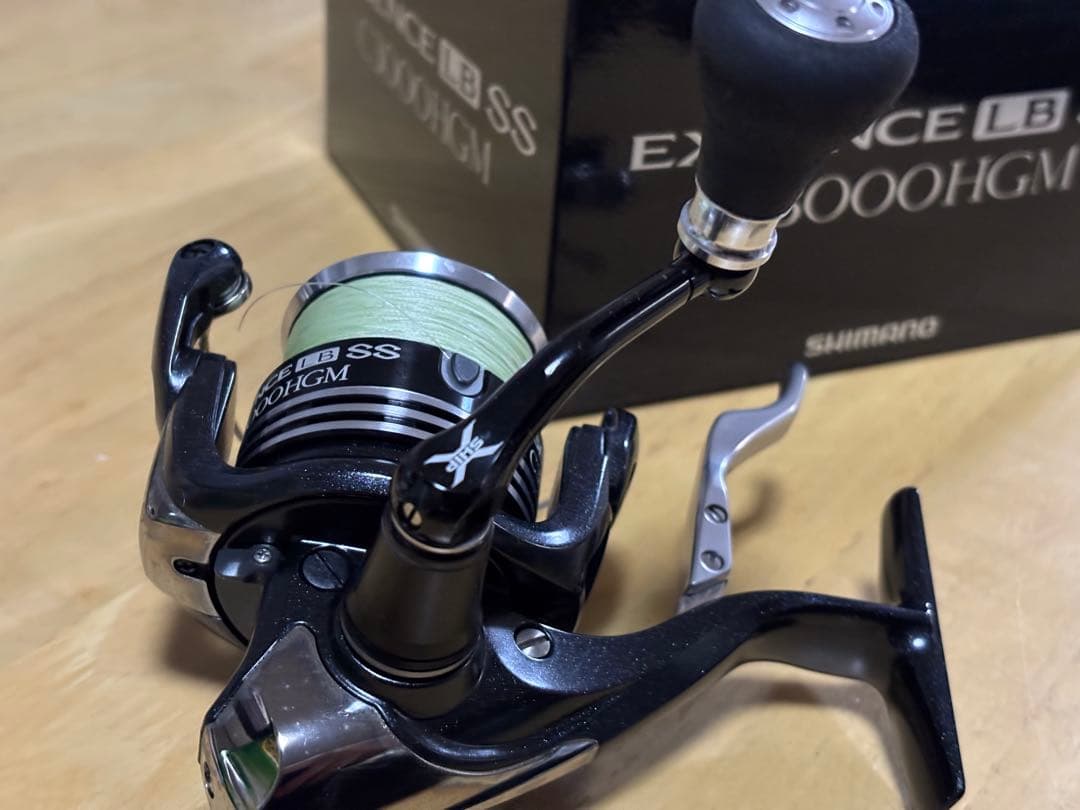 レバーブレーキリール　エクスセンスlb ss C3000HGM 中古美品