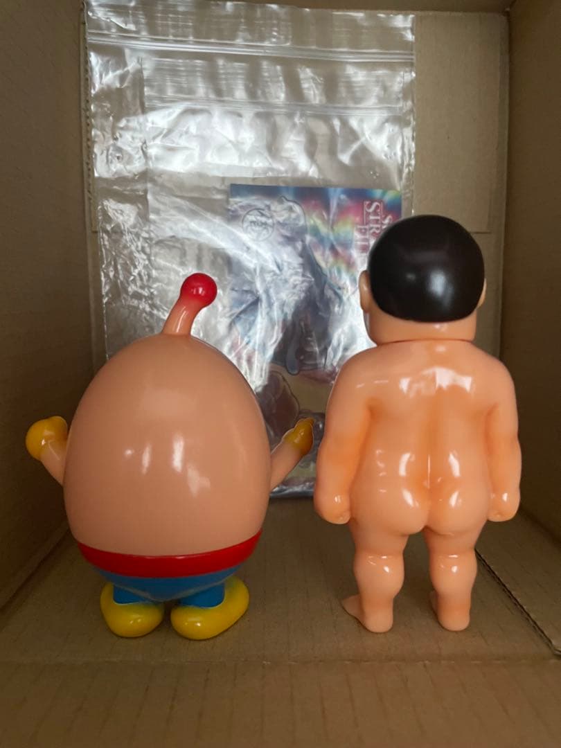 ore toys 昭和探偵團(ドラえもん風/ジャイアン風) インディーズソフビ
