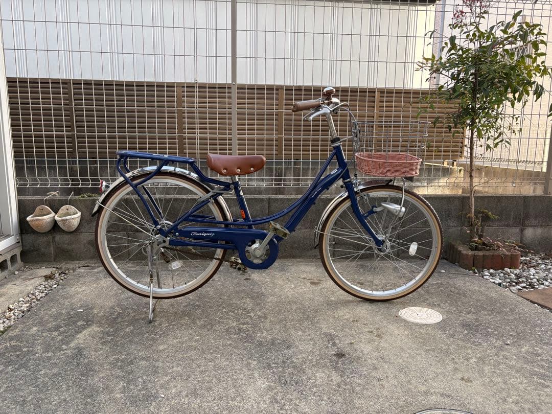 キッズ自転車 紺20インチ ⭐︎引き渡し限定！