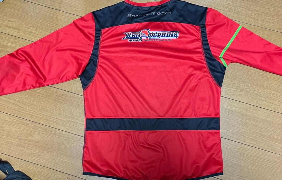 rugby HINO レッドラグビーウェア 長袖