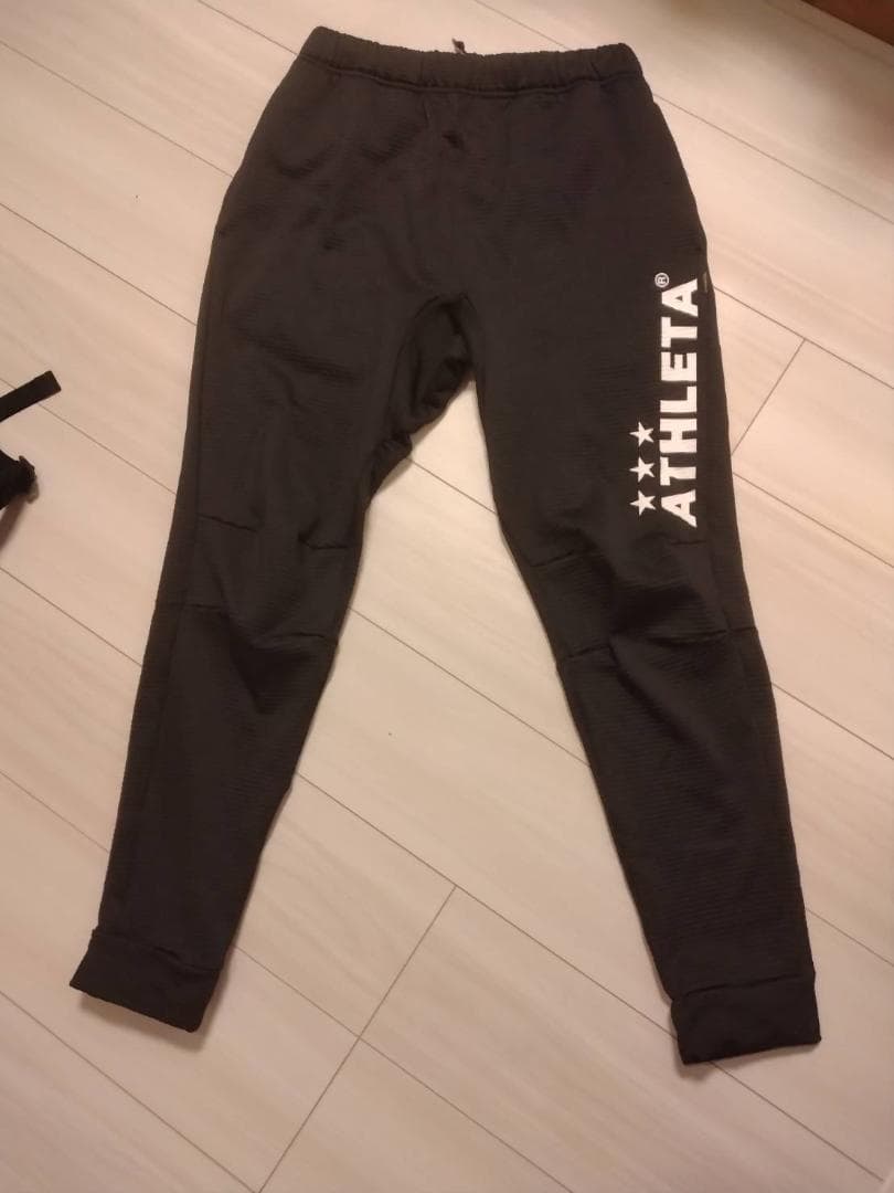 アスレタ グリッド起毛TRパンツ Lサイズ
