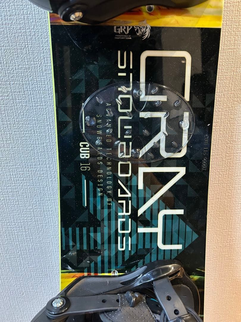 GRAY スノーボード ビンディング付　2点セット　116センチ