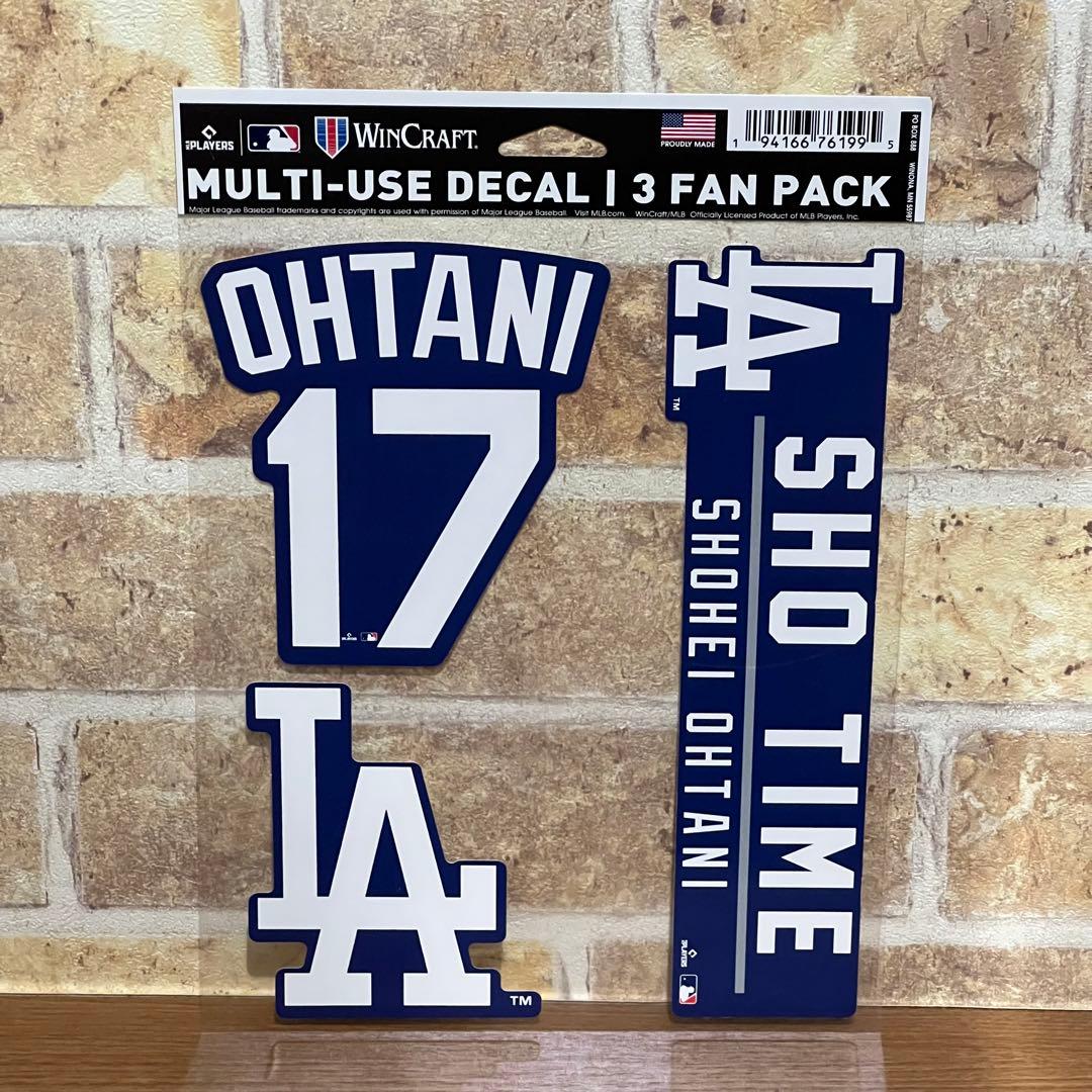 大谷翔平Angels（エンゼルス） & Dodgers（ドジャース）　ステッカー