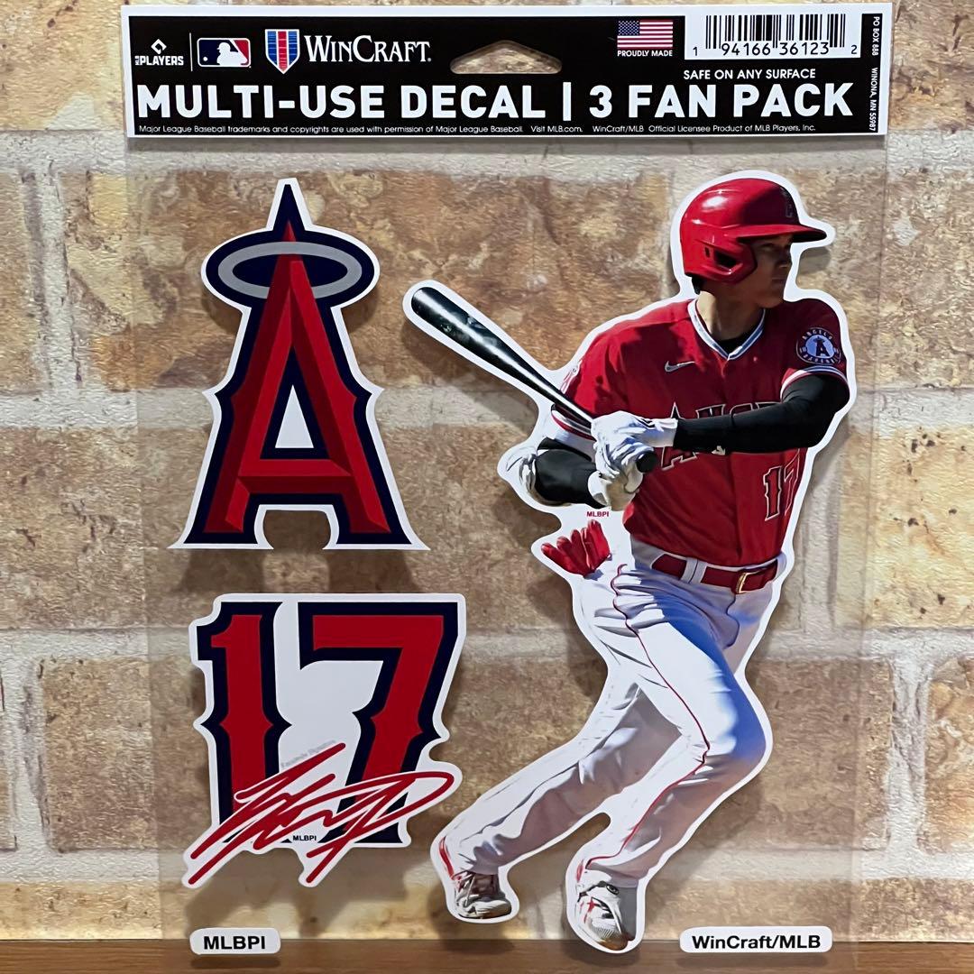 大谷翔平Angels（エンゼルス） & Dodgers（ドジャース）　ステッカー