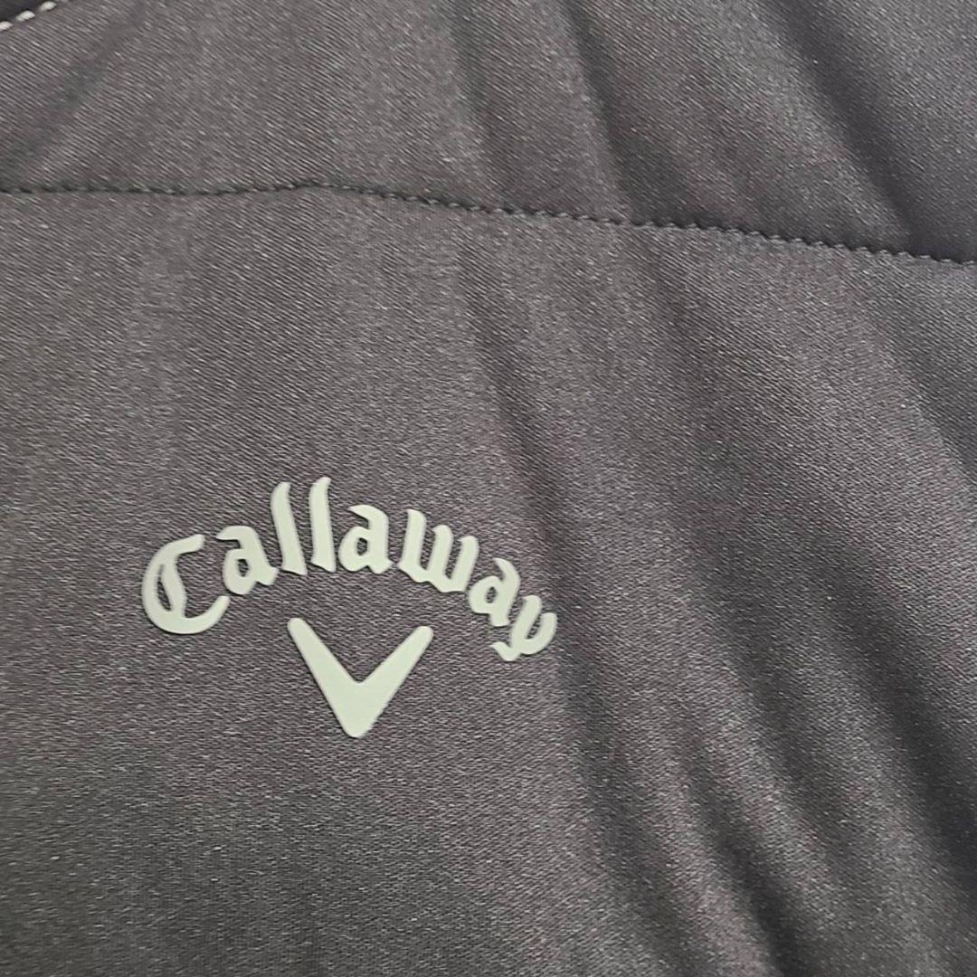 callaway 異素材 ジップジャケット 中綿ダウン フリース M