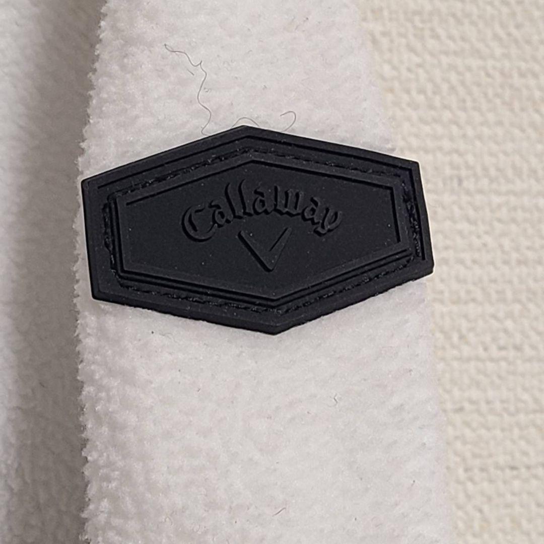 callaway 異素材 ジップジャケット 中綿ダウン フリース M