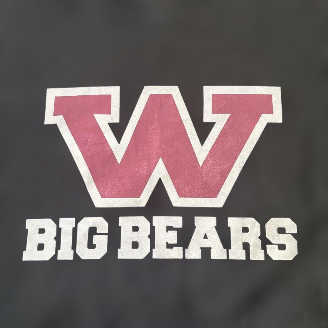 adidas×早稲田大学米式蹴球部\"BIG BEARS\"チームトレーナーLサイズ