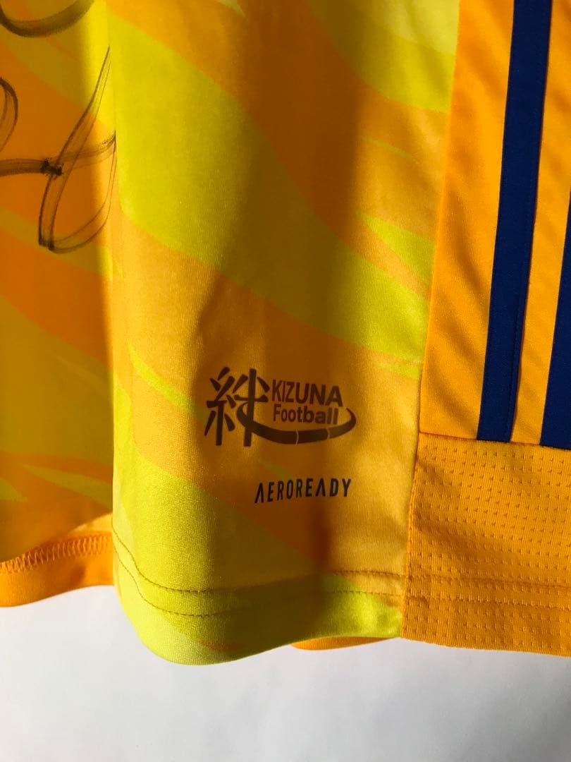 新品正規品adidasベガルタ仙台「26」加藤千尋 半袖 サイン入りユニフォーム