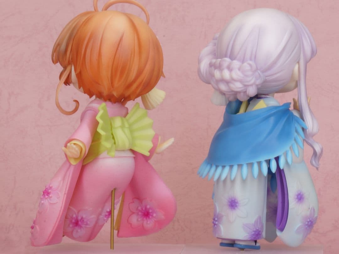 最終値下　カードキャプターさくら　　塗装完成品　ちび和服さくら&ちび和服知世