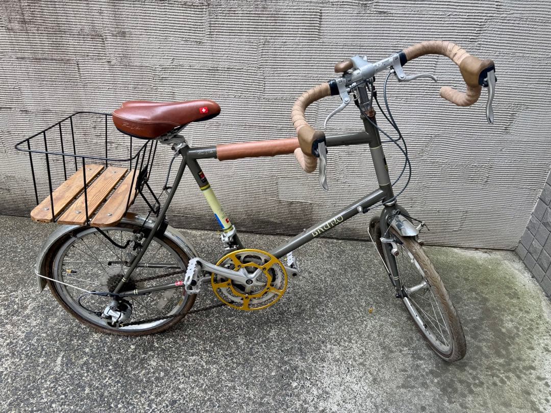 BRUNO520 ミニベロ 自転車 グレー