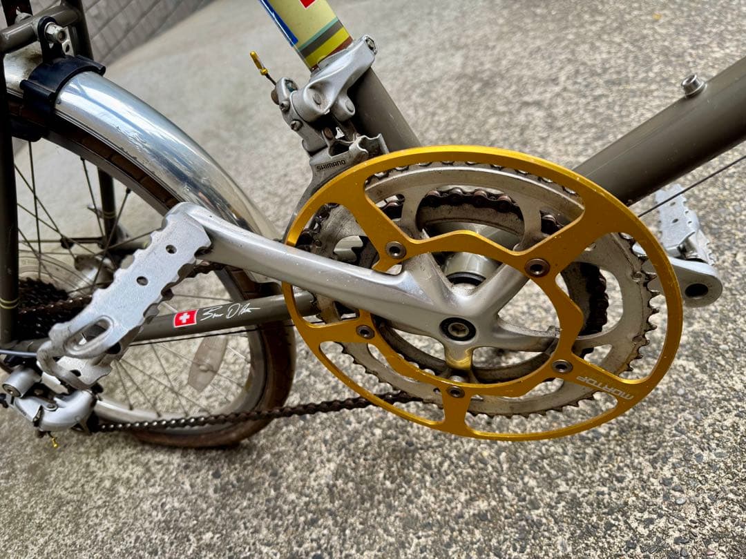 BRUNO520 ミニベロ 自転車 グレー