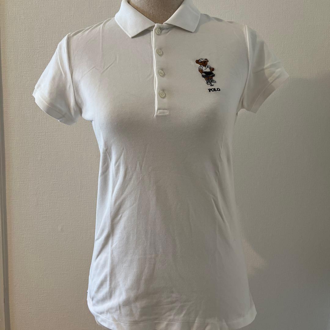 POLO GOLF ラルフローレン ポロベア ポロシャツ レディースXS