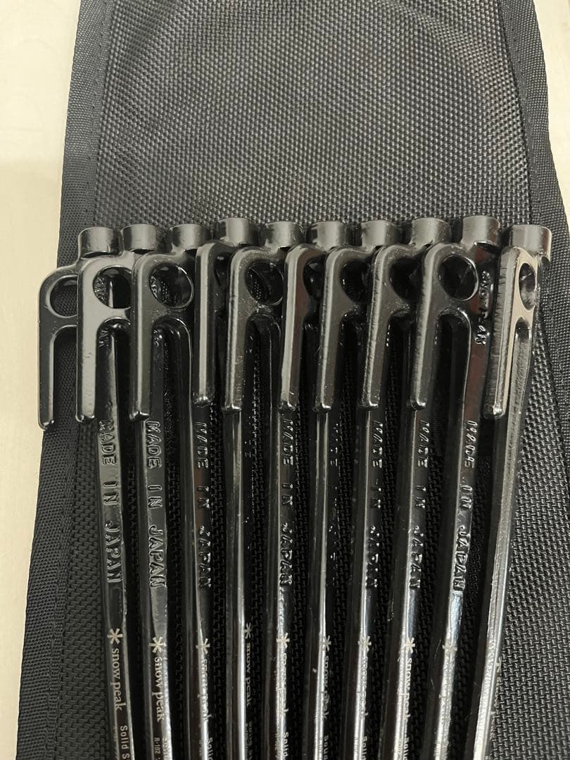 スノーピーク　ペグ　ハンマー　セット　美品　ケース付き