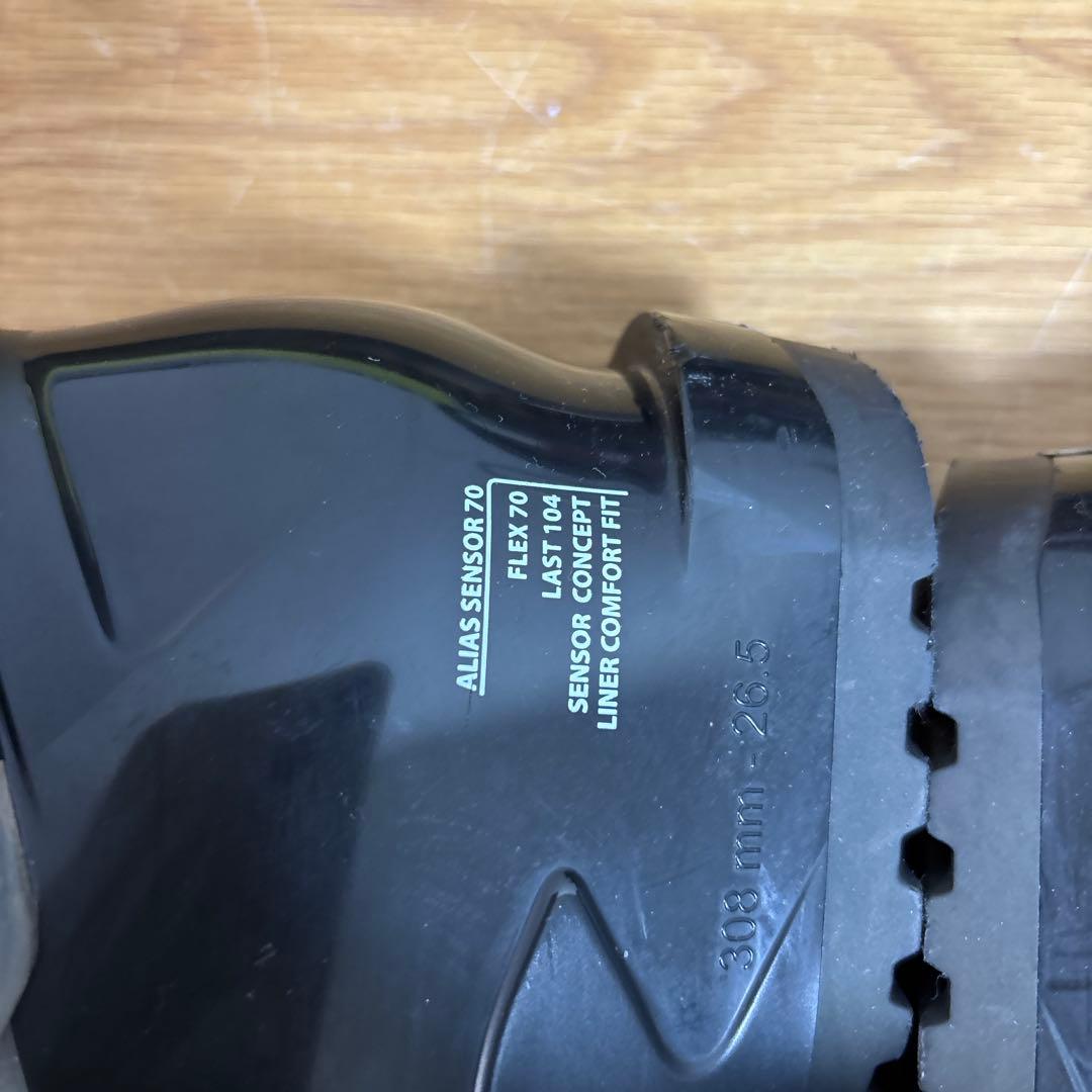 メンズ　ショートスキー　ファンスキーセット　Salomon 26-26.5cm