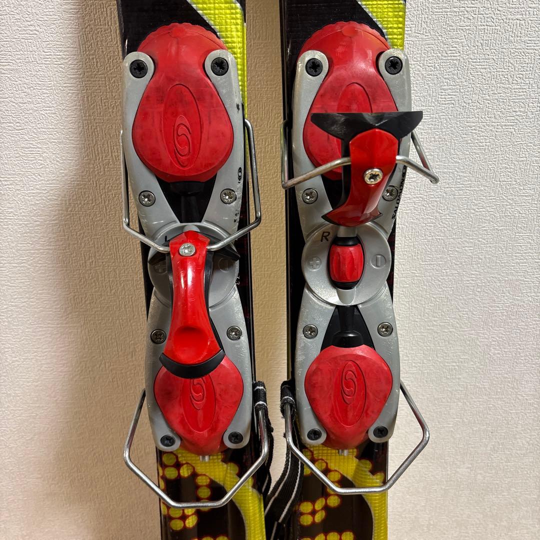 メンズ　ショートスキー　ファンスキーセット　Salomon 26-26.5cm