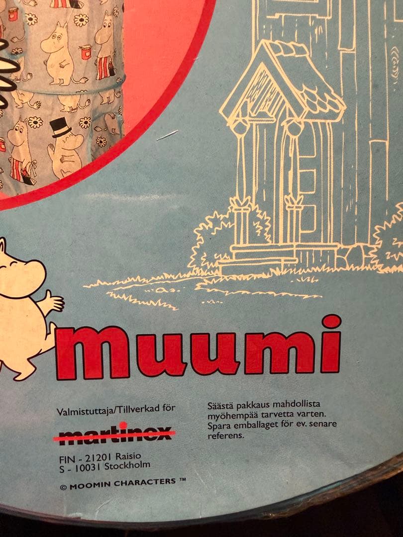 ムーミン　フィンランド　吊り下げケース