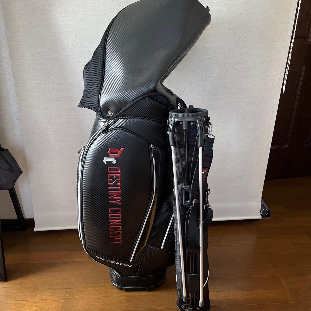 DESTINY CONCEPT キャディーバッグクラブケース内蔵　良品
