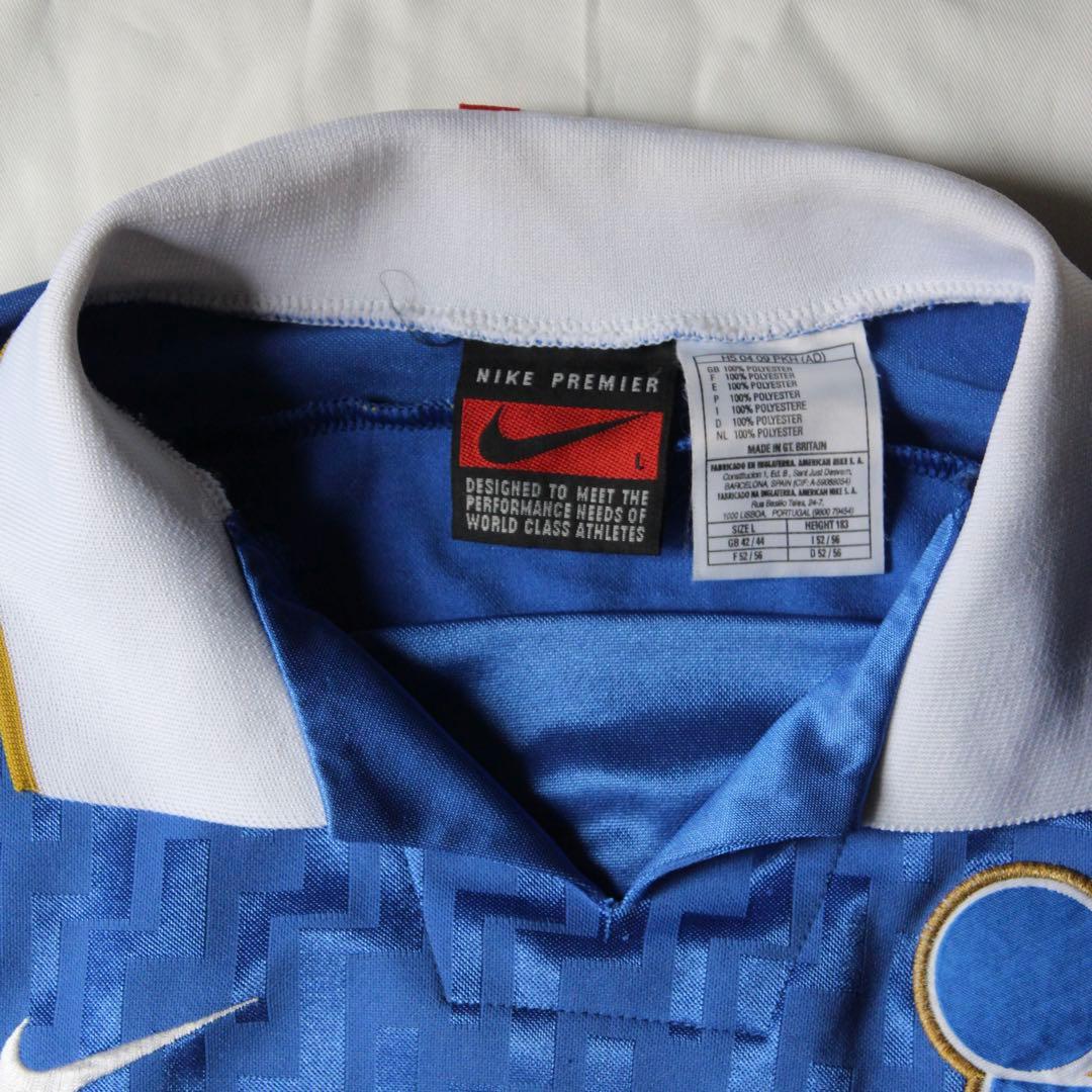 激レア•英国製 NIKE イタリア代表 95/96シーズン ユニフォーム EU