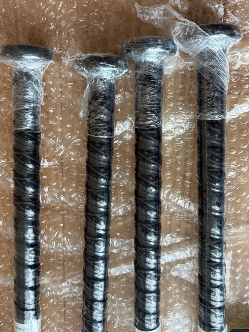 アシックス　軟式バット 4本セット　レガートゼロ　　ポンプ付き