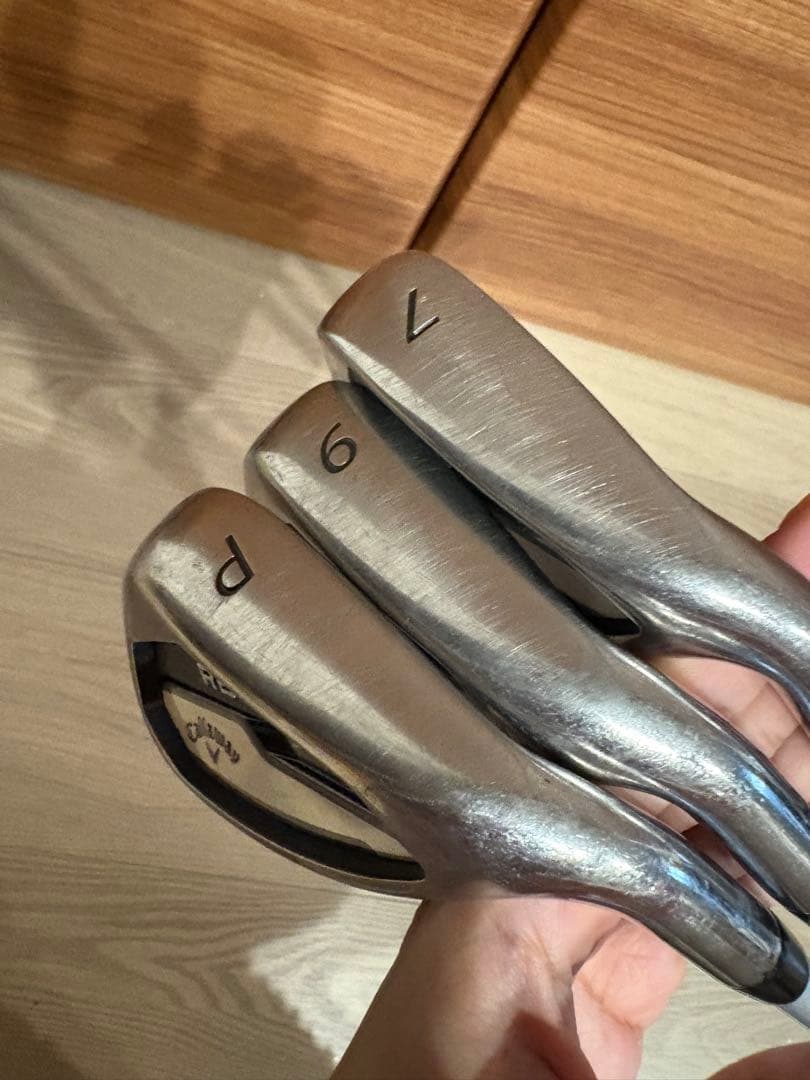 Callaway アイアンレディース REVA レバ 3本セット