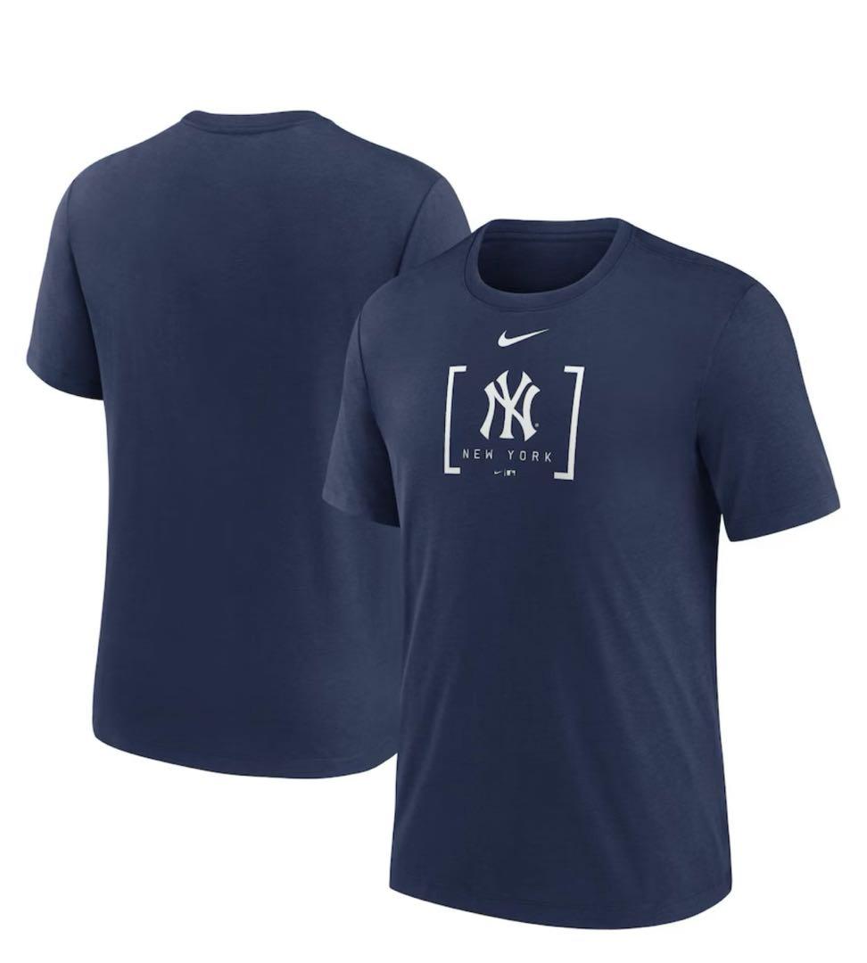 【新品】ナイキ NIKE ニューヨークヤンキース MLB Tシャツ ネイビーL