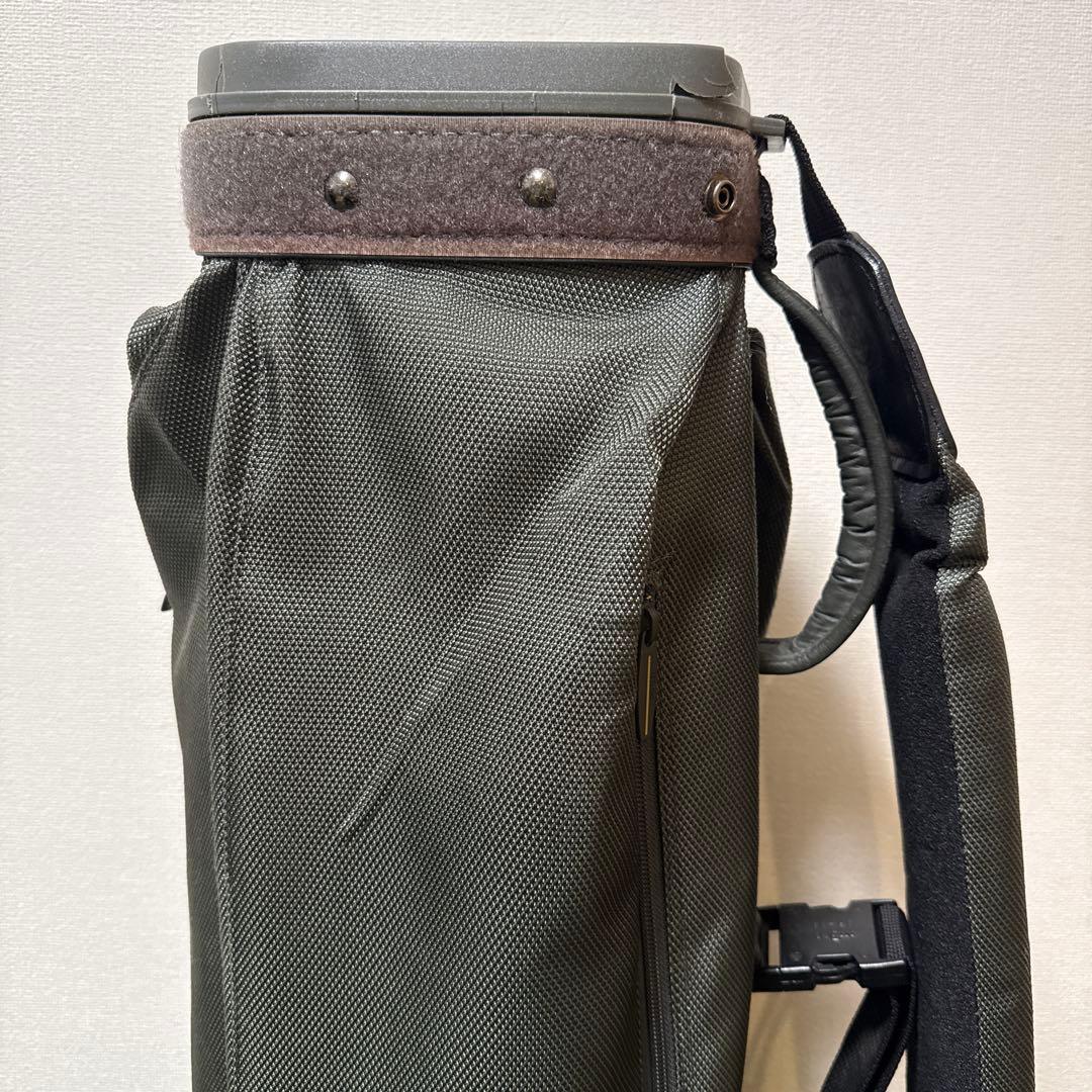 希少 PRGR プロギア キャディバッグ カーキ 軽量 2.4kg