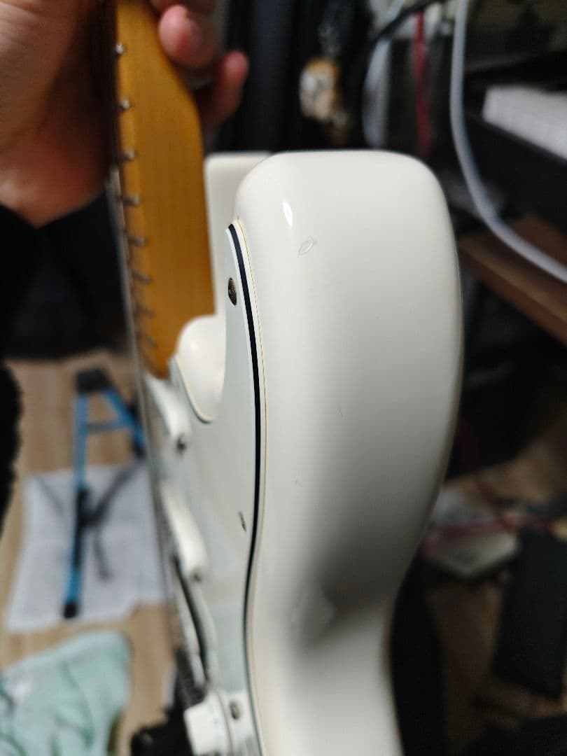 MEXICO Fender PLAYER STRAT HSS MN PWT　受取
