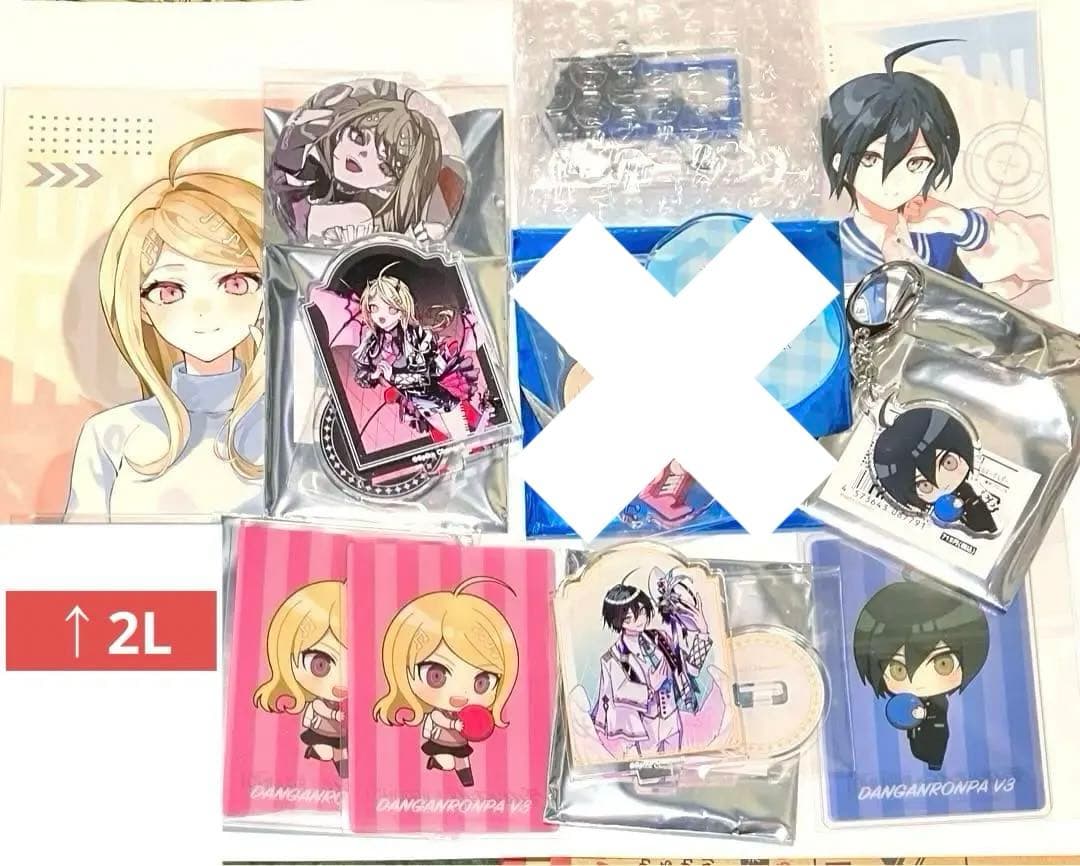 ニューダンガンロンパv3 赤松楓　最原終一まとめ売り　ROUND1 上倉エク