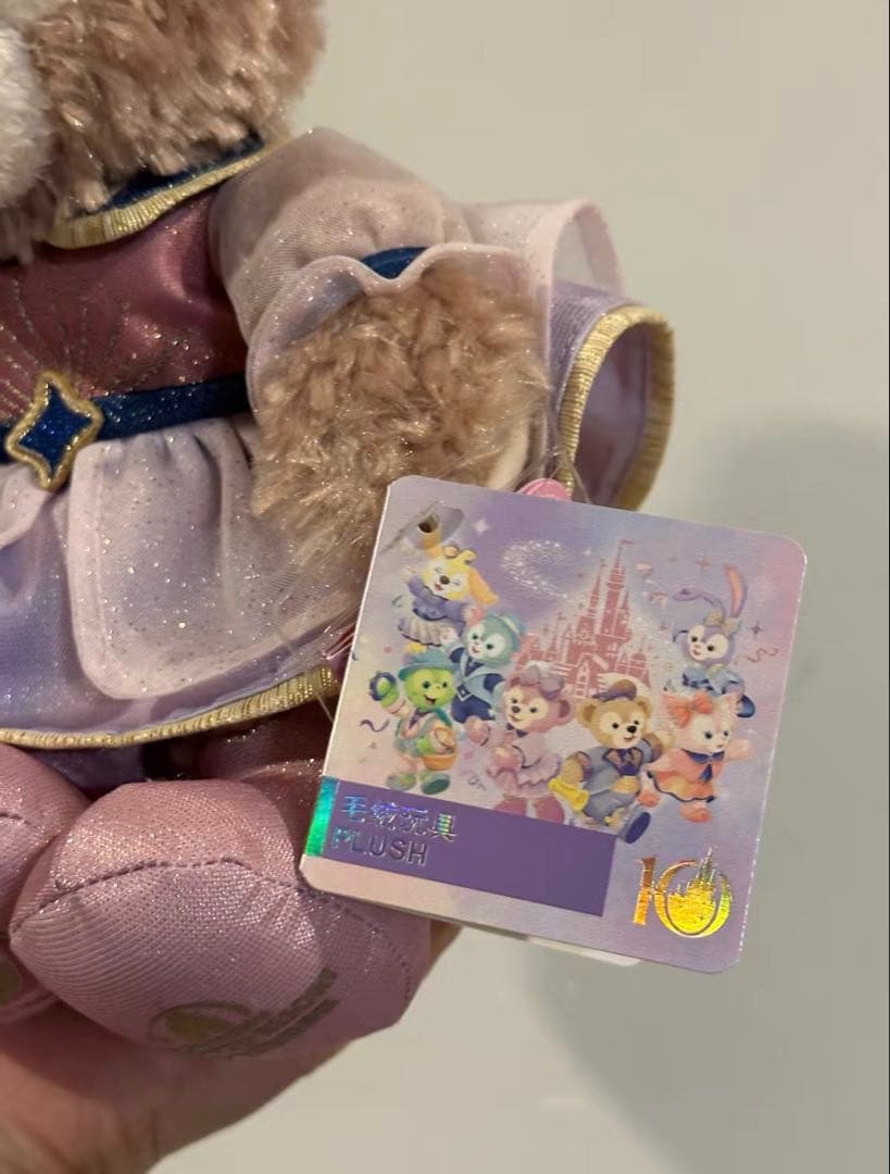 上海ディズニー　10周年　ダッフィー シェリーメイ　ぬいぐるみss
