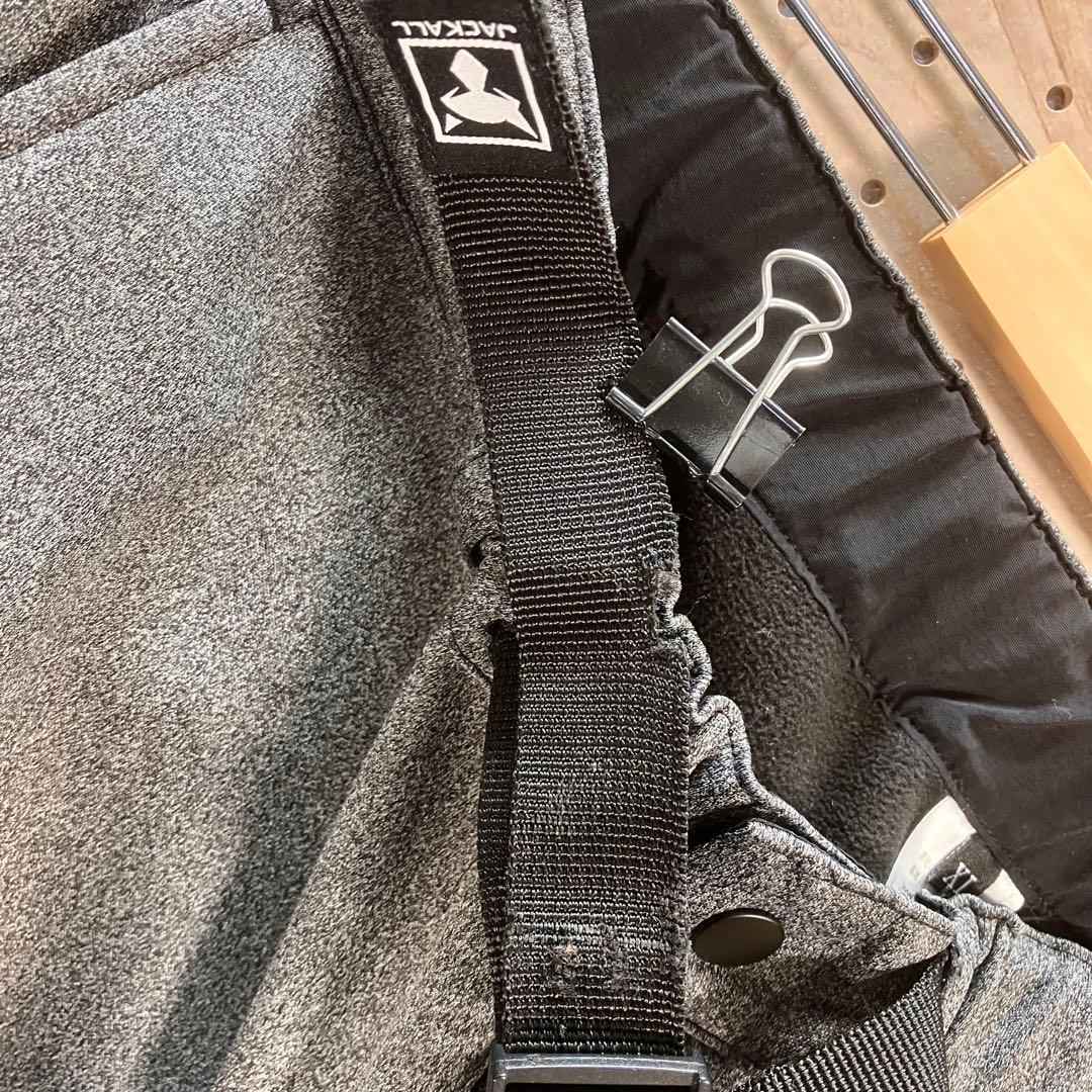 JACKALL ジャッカル 防寒パンツ XL 防風 撥水 裏起毛 防寒着 美品