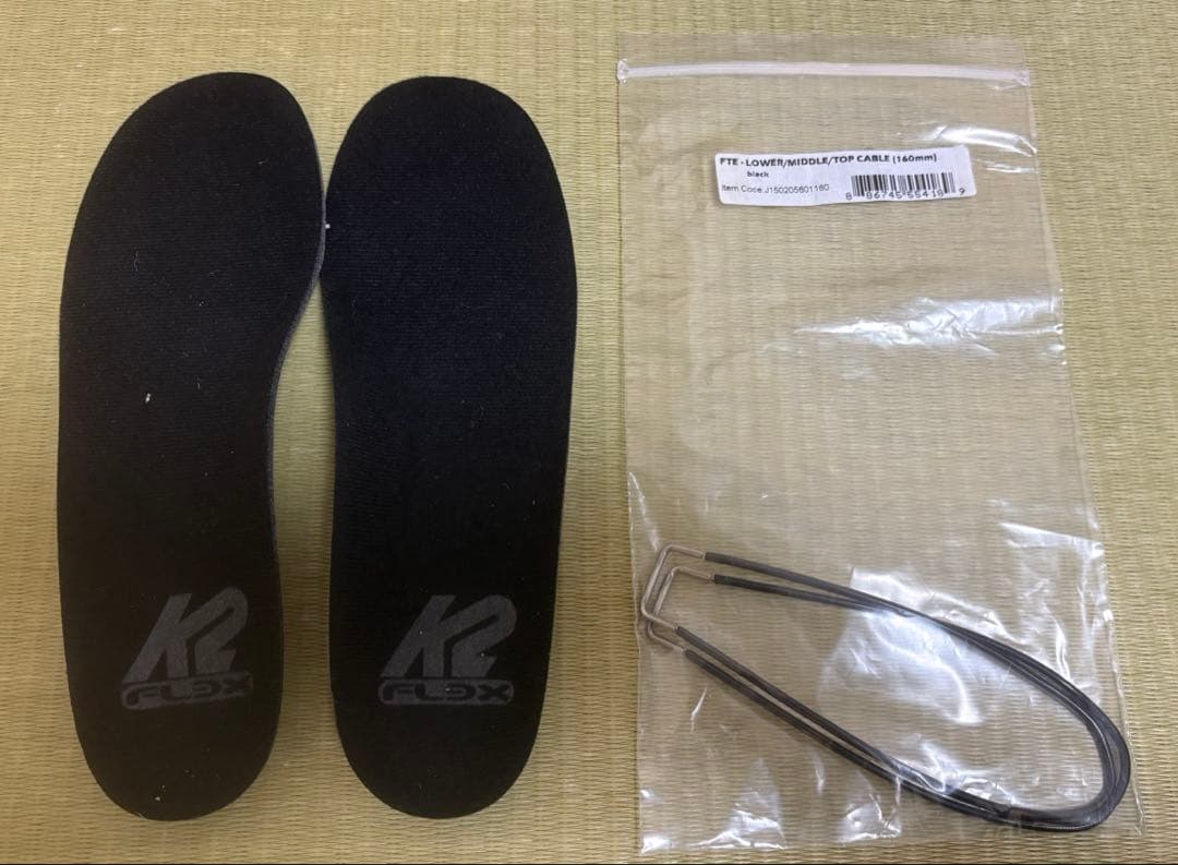 K2 METHOD B&E 25/25.5 SIDASインソール付き