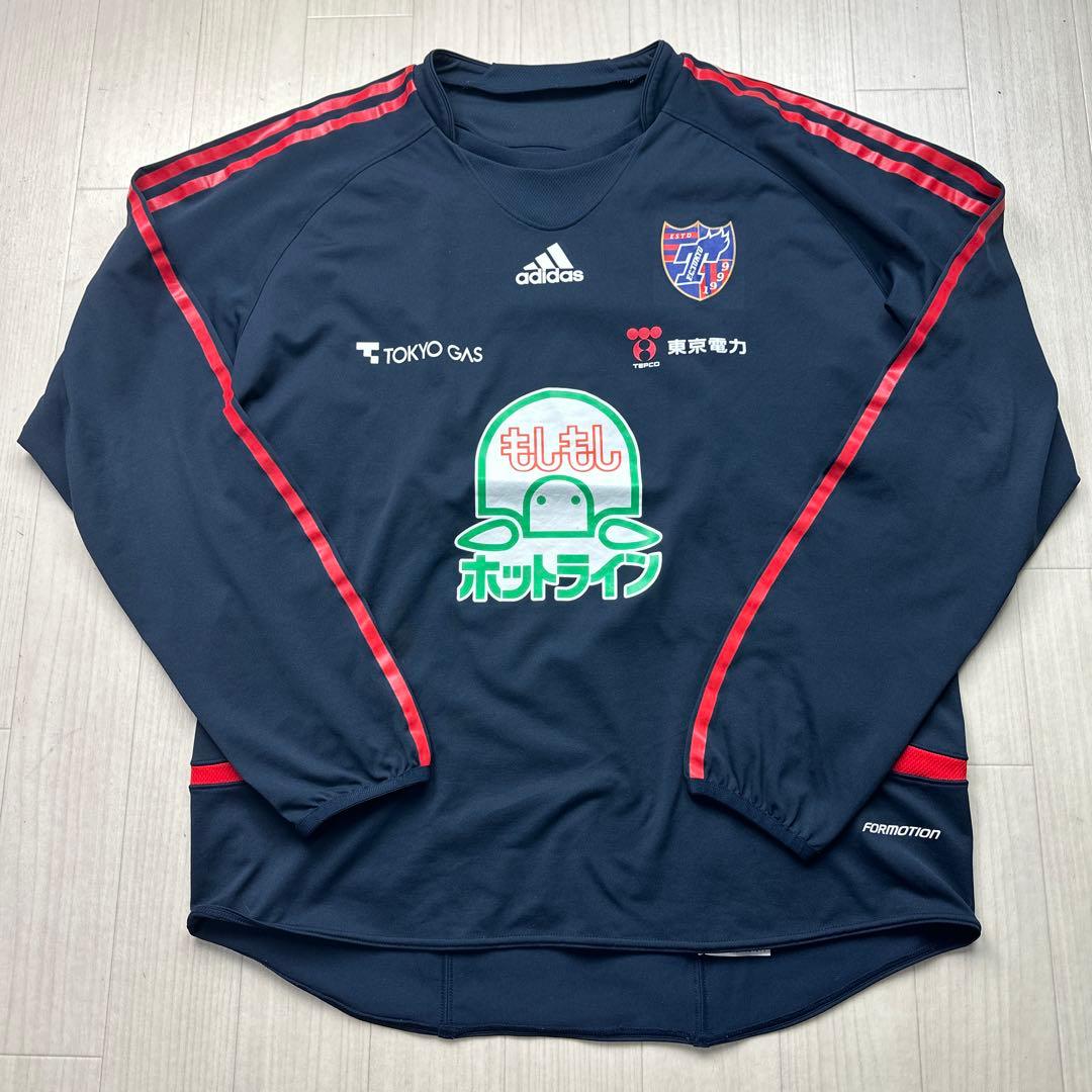 アディダスFC東京長袖プラクティスシャツXO
