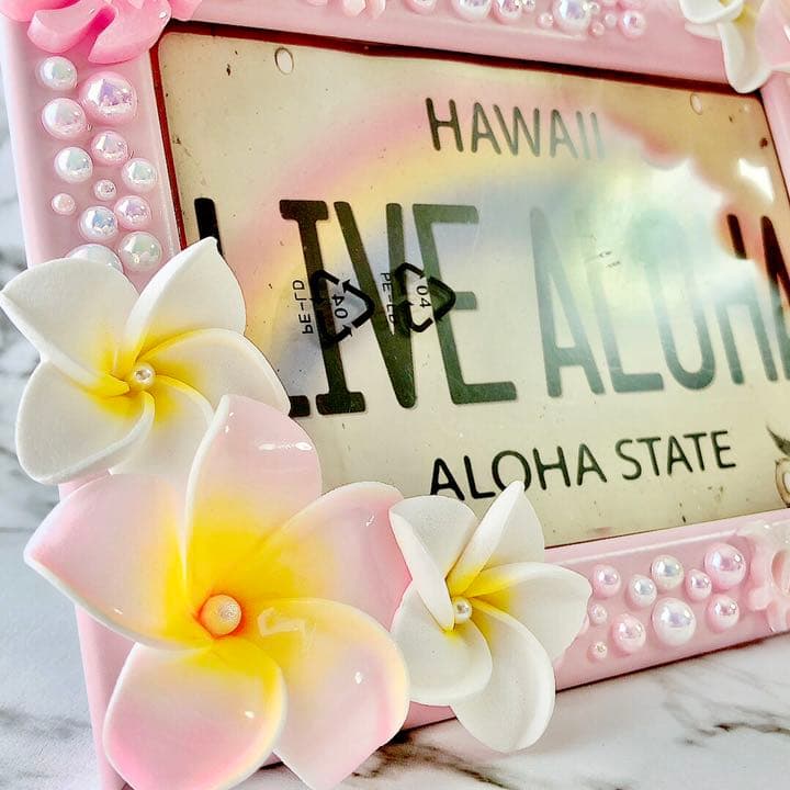 Hawaiian フォトフレーム ピンク ♡ ①