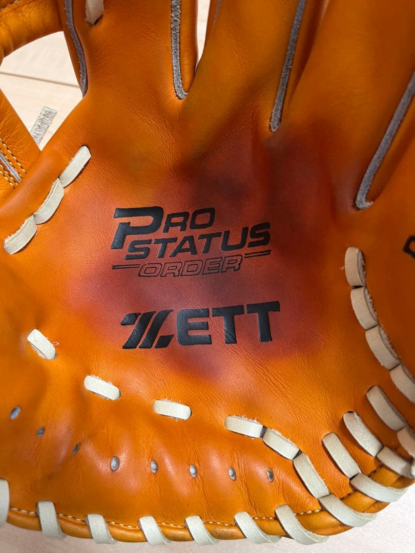 ZETT プロステイタス硬式オーダー　キップレザー