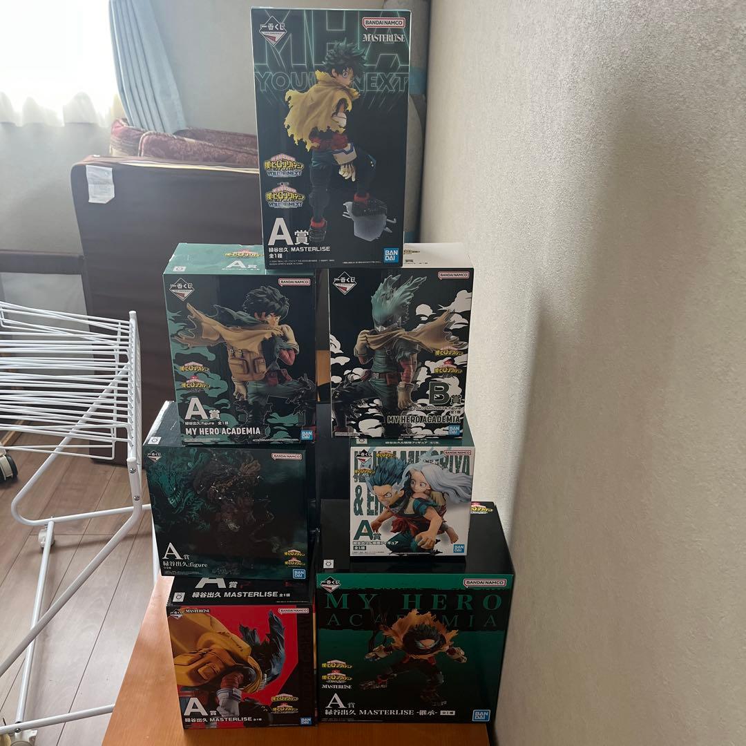 一番くじ　ヒロアカ　デクフィギュアセット