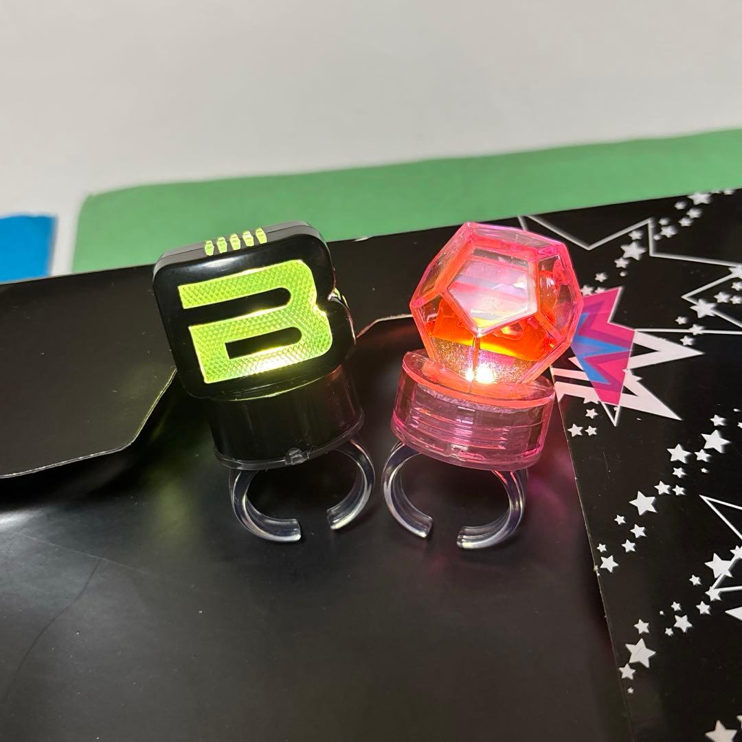 BIGBANG 中古ペンライト　未使用のケース／ポーチ　初期　フラッシュリング