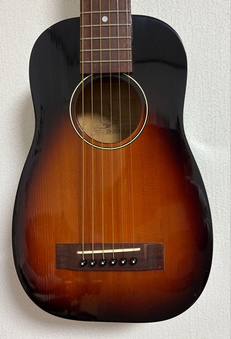 【美品】k.yairi ダンデライオン ミニギター 特注ハードケース付