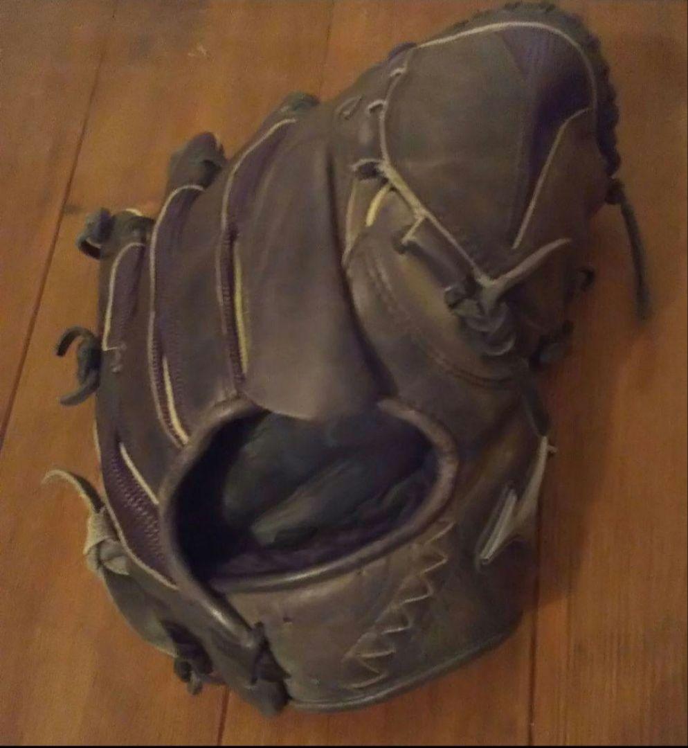 ミズノ（Mizuno）黒 投手（一般）用 軟式グローブ