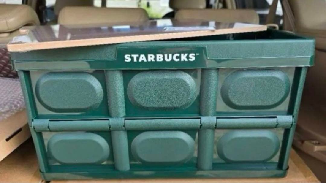 希少❤️海外限定 スターバックス BOX キャンプテーブル 折りたたみ収納 タイ