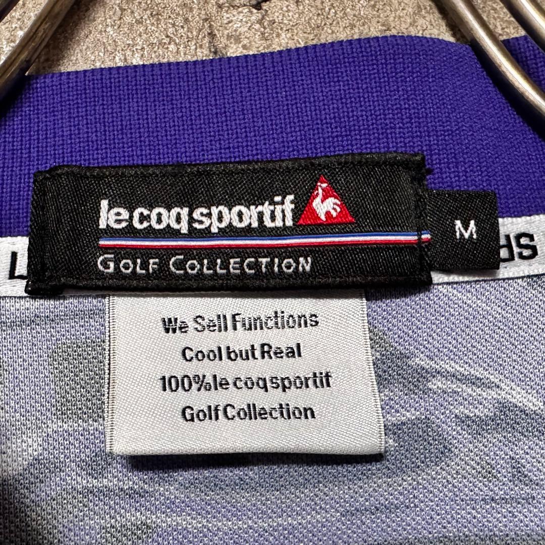 le coq sportif golf ルコック 総柄 半袖 ポロシャツ ウェア