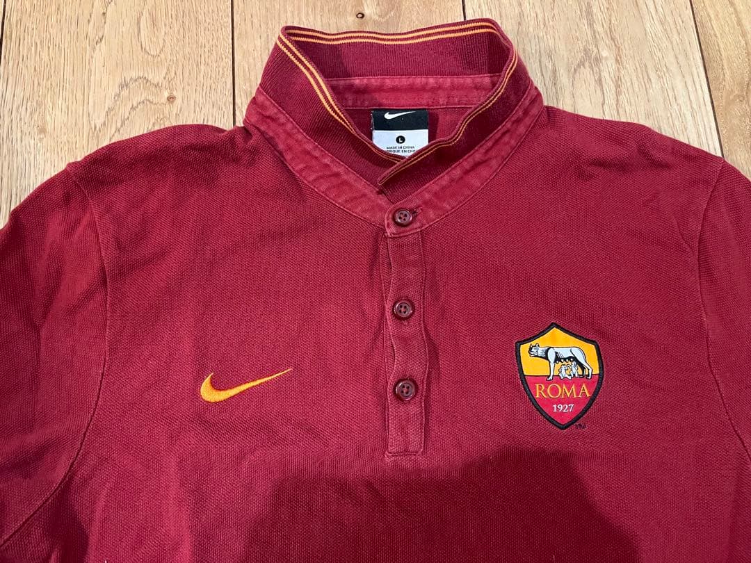 Nike AS Roma ポロシャツ Lサイズ