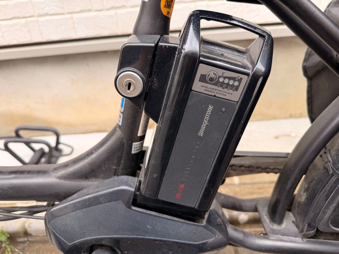 ブリヂストン 電動アシスト自転車 チャイルドシート付き