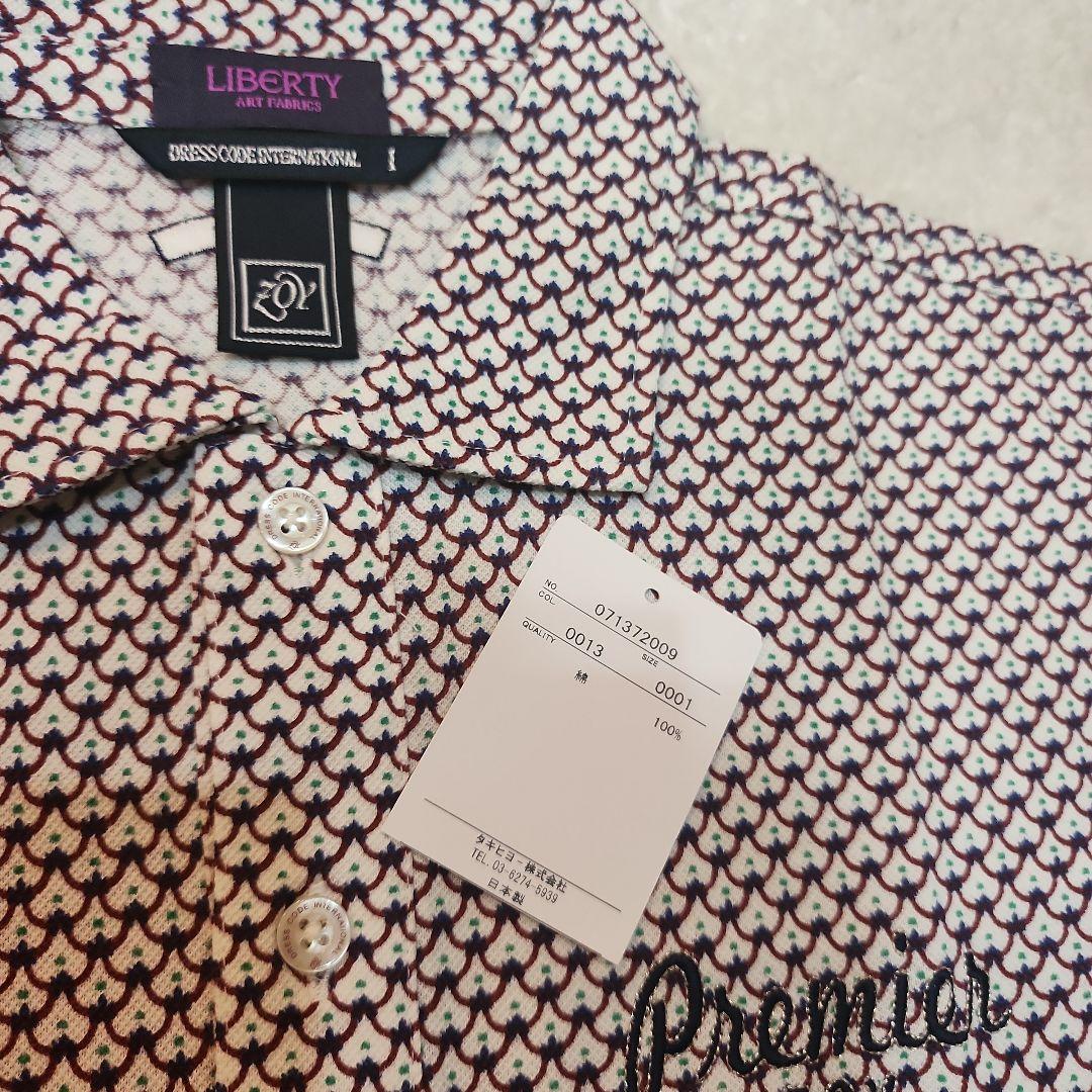 新品未使用:Premio ZOY 半袖パターンポロシャツ