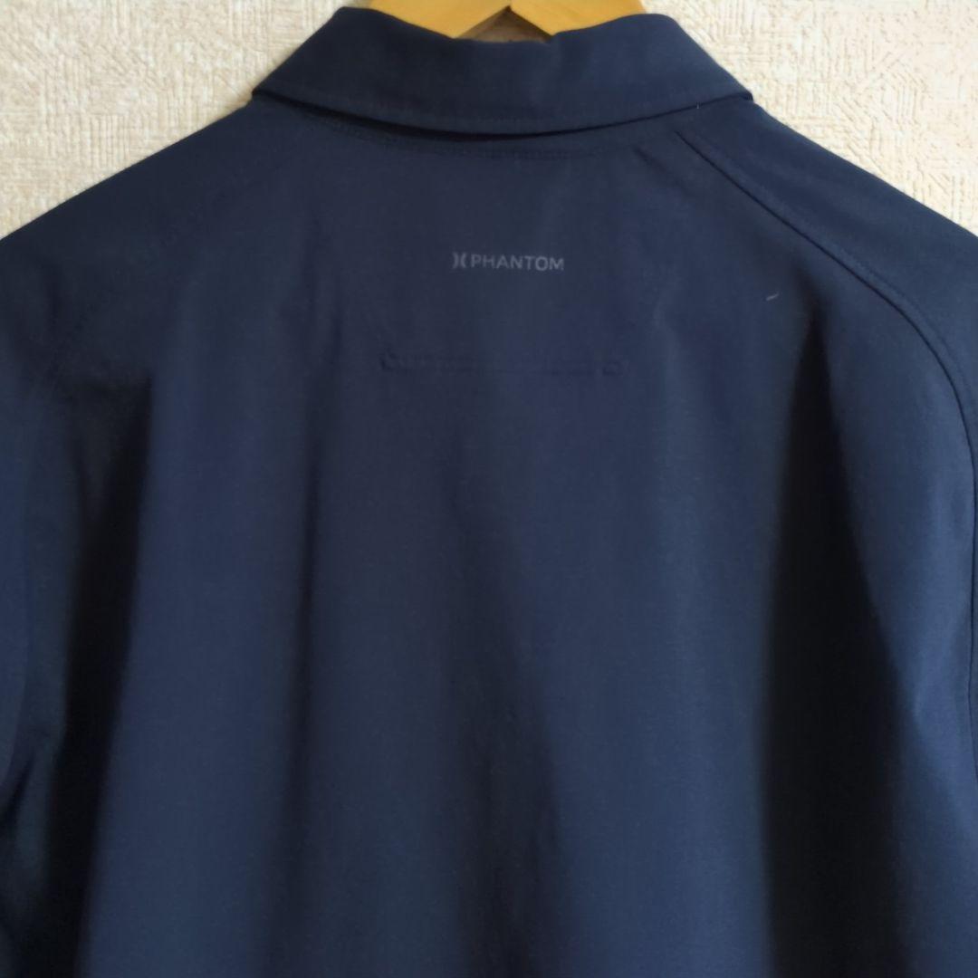ハーレー HURLEY ゴルフウェア PHANTOM 半袖 ポロシャツ LL 紺