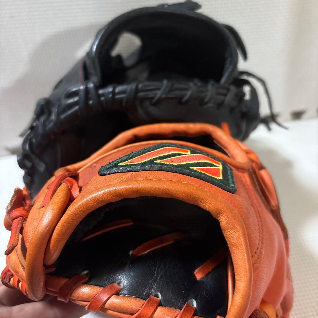 ミズノ、ハタケヤマグローブ　2つセット