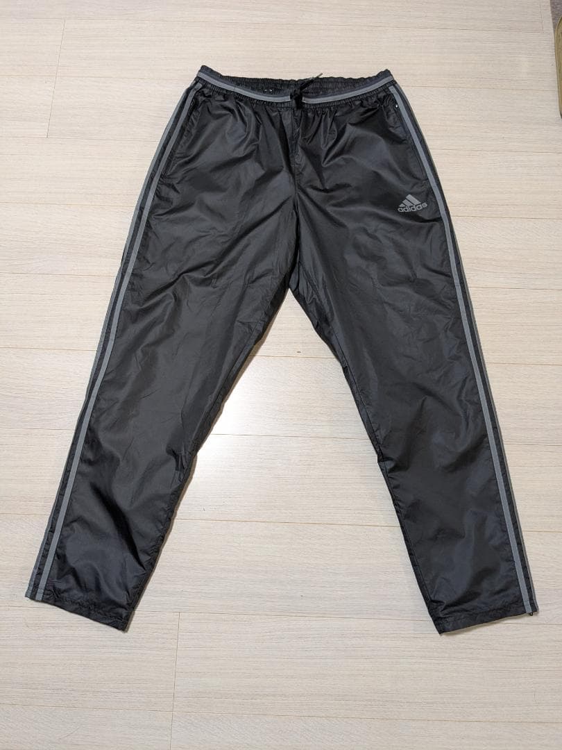値下！上下セットadidas ウィンドブレーカー ピステ ブラック 3XO 美品