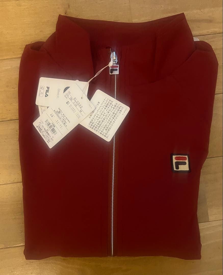 新品 フィラ FILA テニスウェア トラックジャケット EL0242 Mサイズ