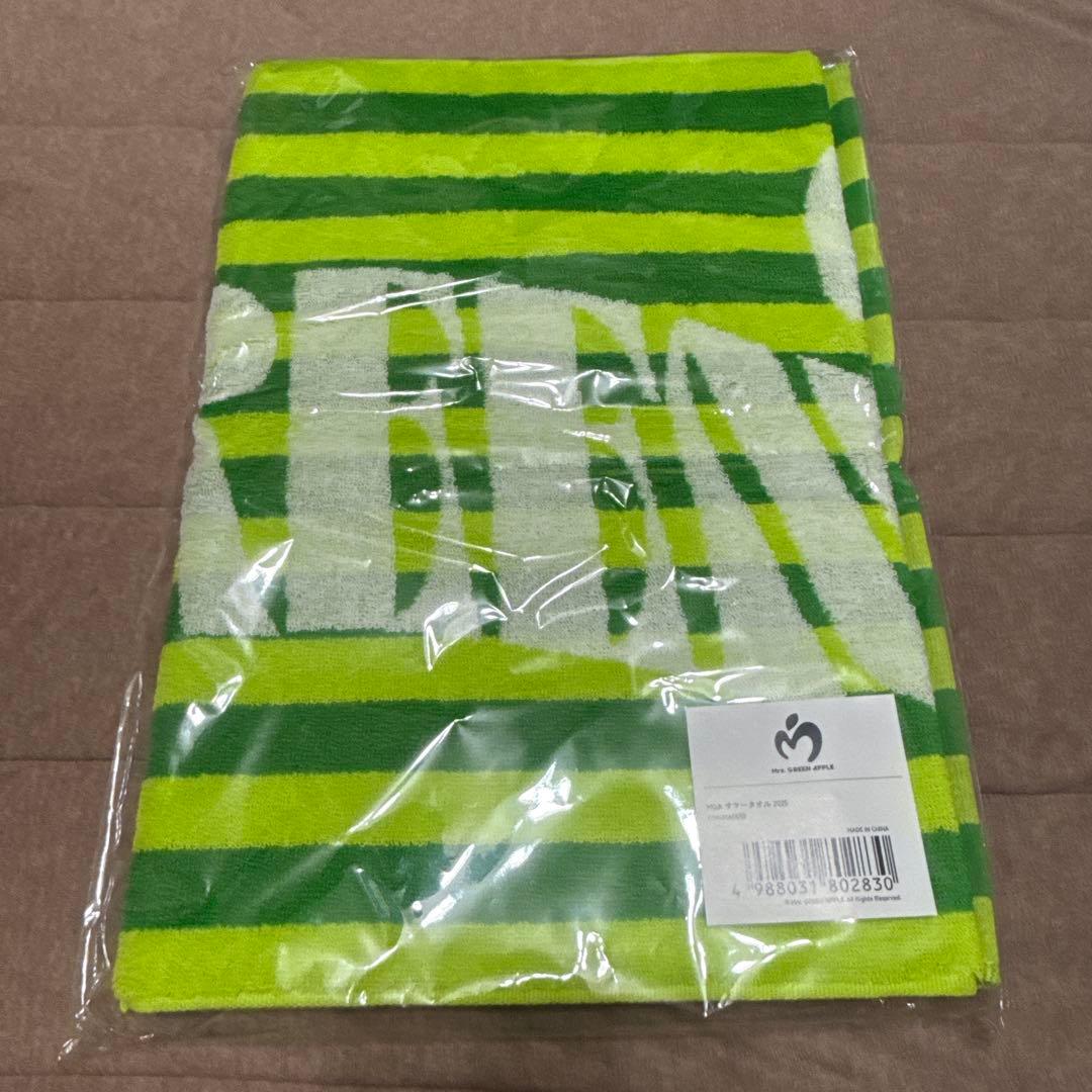 Mrs. GREEN APPLE 2025サマーTシャツLサイズ・タオルセット