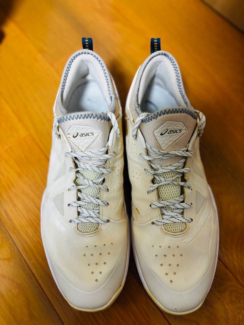 asics GLIDE NOVA FF (ホワイト/リッチゴールド) ノヴァ